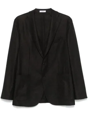 Boglioli  Cedar Brown Virgin Wool Blend Jacket Brown 