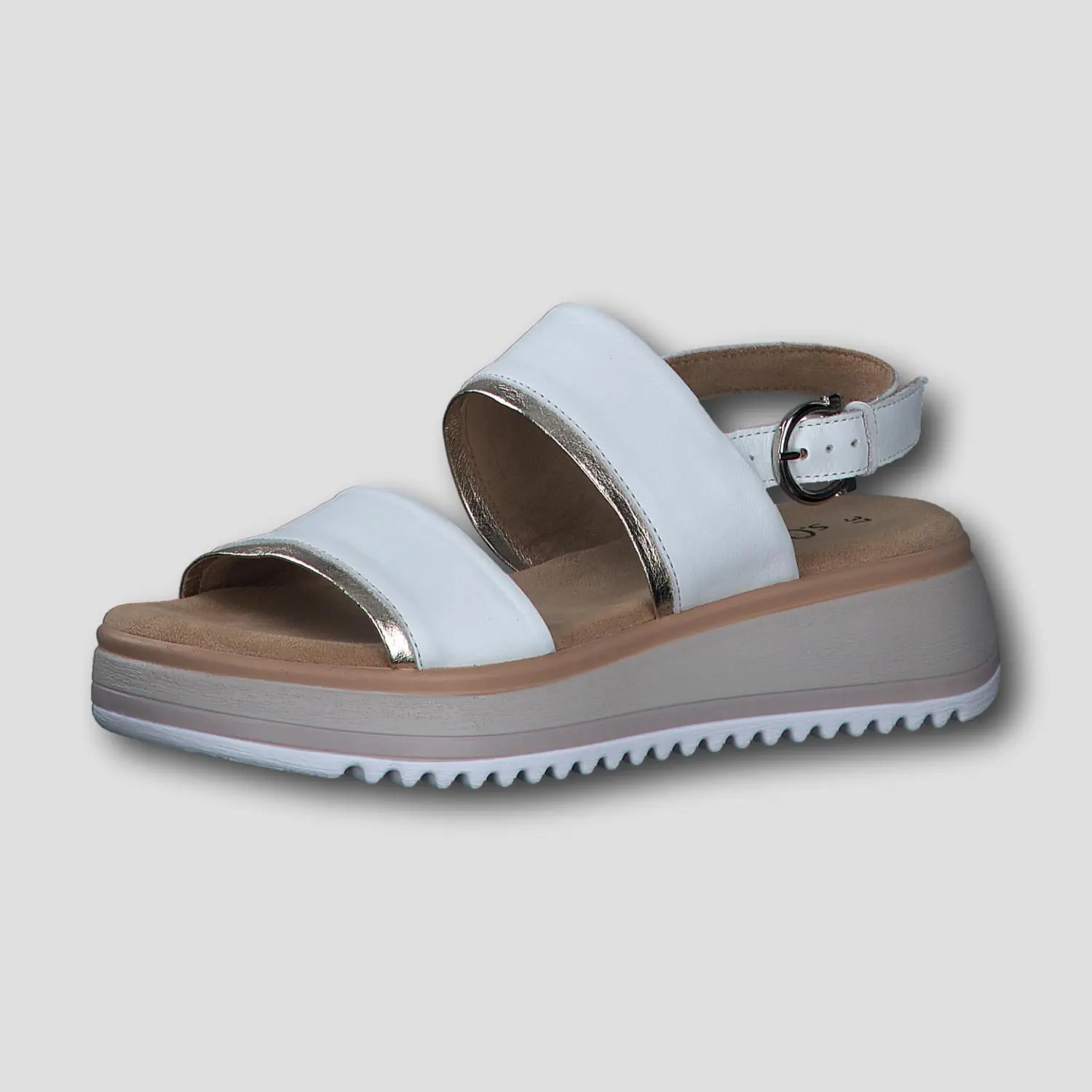 Keilpantolette mit Soft-Foam-Sohle