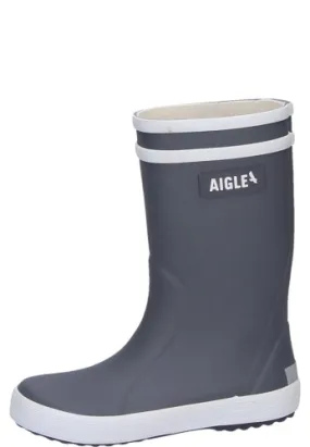 Kindergummistiefel von Aigle | LOLLY POP 2 charcoal