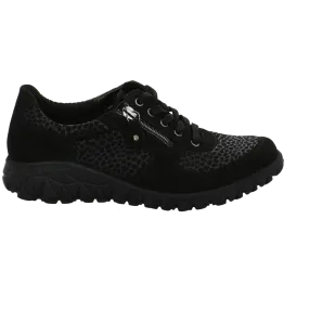 Lugina Comfort-Schnürschuh bis 25 mm schwarz